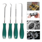 4-Pack 130mm Car Oil Seal Screwdriver Set O-Ring Seal Gasket Puller Remover Pick Hook Car Repair Tools Motorcycle Amagi