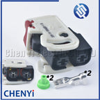 2 Pin Auto Waterproof connector Steering gear booster pump plug 1801655-1 For Peugeot 508 408 308 Citroen C2 C3 C4 C5 renault