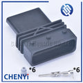 6 Pin 1.5mm auto waterproof connector Accelerator Pedal Sensor Wire harness Plug 6-929264-2 6-929265-2