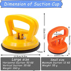 Car Minor Dent Repair Suction Cup Tool Kit - Vehicle Dent Puller Set for Diagnostic and Inspection - Various Materials Amagi