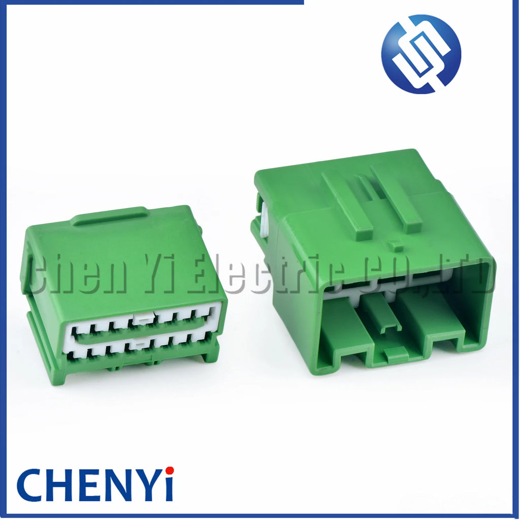 16 Pin Automotive CD player connector Amplifier audio plug 7283-6453-60 7282-6453-60 For Volvo Land Rover Mazda Buick