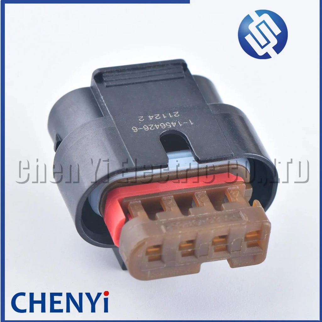 4 Pin Automobile connector Camshaft crankshaft position sensor plug Air intake grille motor plug 1-1456426-6 for JEEP Cadillac