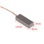 10pcs 4*6*17mm Electric Car Vehicle Generator Regulator Carbon Brushs for New Jetta Santana Alternator Tools