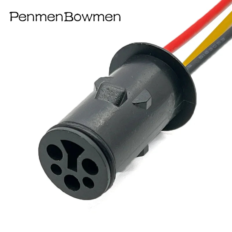 1 Set 3 Pin 1-926554-1 Car Round Protective Cover Plastic Shell Electrical Cable Connectors Wire Harness Plug