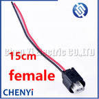 2 Pin Auto waterproof connector Car outdoor temperature sensor abs wheel speed plug 1718555-1 2-967644-1 9441561