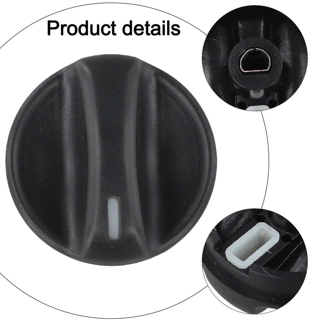 Car Air Condition A/C Panels Control Switch Knob Black AC Temp Or Fan Control Knob For Honda For Accord 1994-1997 79581-SV1-A11