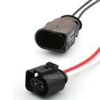 2 Pin Connector 6.3mm Series Male Female Connector Cable Plug Motorcycle Electrical Harnesses Wiring Harness 1J0973852