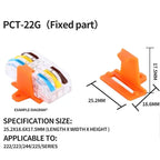 SPL2/3/4/5 Quick Wiring Terminal, PCT Parallel Wire Connector Junction Box, 1‑in 2/3/4/5‑Out Splitter for Lamp/Lighting