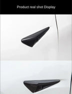 imitate Carbon Fiber For Tesla 2021 2022 2023 Model Y 3 Fender Side Camera Protective Cover Glossy Matte Color Amagi