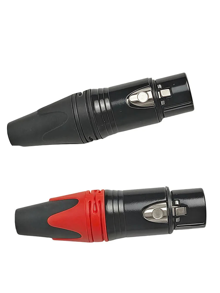 4/10/20PCS 3-Pin XLR Male to Female Adapter Connectors, Mic Audio Plug Converter for Microphone,Mixer,Amplifier, Sound Equipment