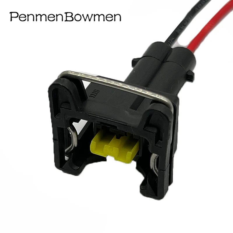 1 Set 2 Pin Car Water Temperature Fuel Injector Ignition Coil Electrical Cable Connectors Wire Harness Plug 368354-1 1928402448