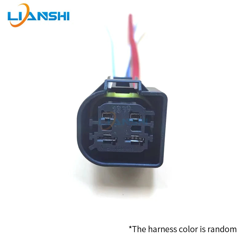 Suitable for Mercedes-Benz BMW electronic water pump wiring harness 4-hole waterproof plug modification plug-in