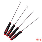 4Pcs Car Auto Vehicle Oil Seal Screwdrivers Set O-Ring Seal Gasket Puller Remover Pick Hooks Durable Tools
