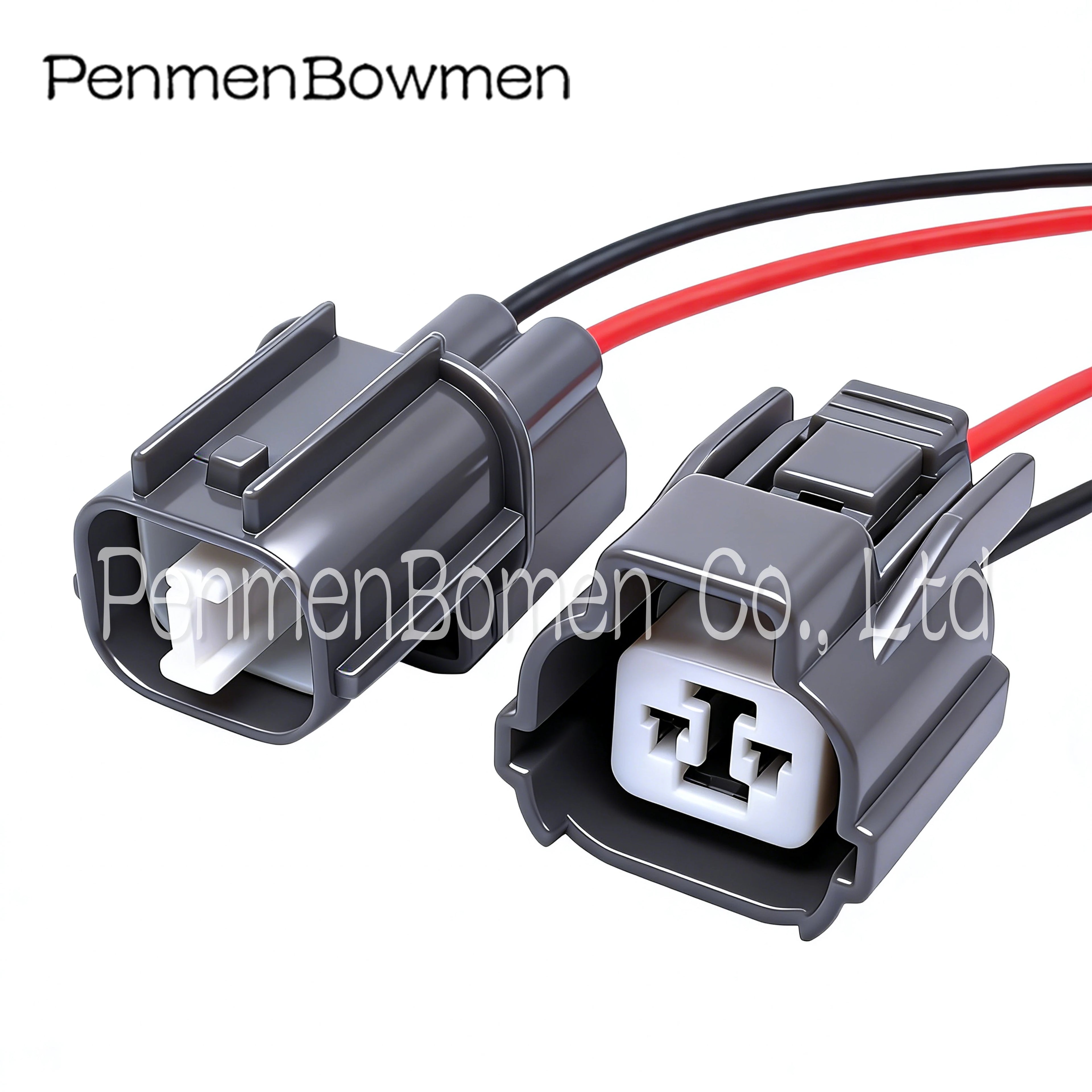 2 Pin Rear Door Lock Motor Horn Auto Waterproof Electrical Cable Connectors Wire Harness For BUICK Honda BYD 6181-0070 6189-0129