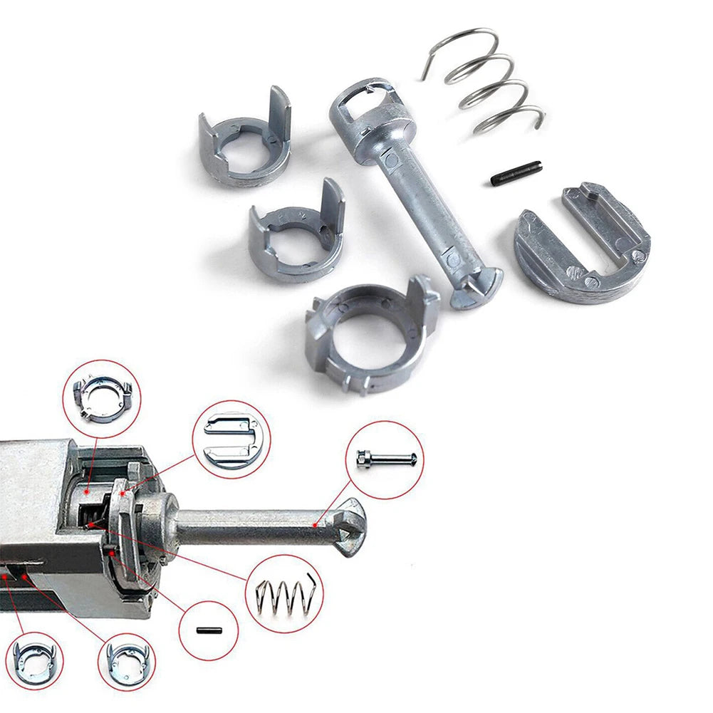 Door Lock Cylinder Barrel Repair Kit For BMW E46 323i 325i 328i 330i M3 1998-2006 Car Door Lock Cylinder Repair Kit