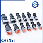 For Duetsch DT06-4S DT04-4P connector plug tail clip automotive wire harness bellows fixed buckle 1011-235-0405 1011-237-0405