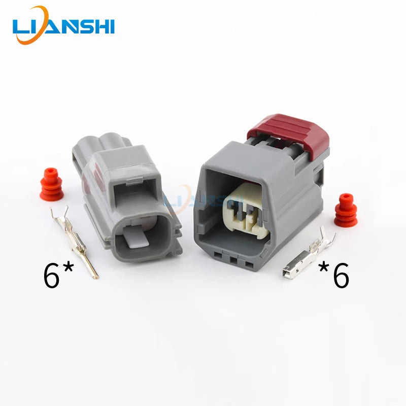 7282-5558-30 Male/Female 7283-5558-10 Car connector 2pin fog lamp plug fitting terminal for Ford Mazda