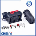 29 Pin Female Car ECU Connector Black Waterproof Wiring Plug 1-1823402-1 1-1823403-1 0-1823406-1 With Pins