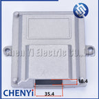 1 kits set 24 pin way aluminum single hole automotive  ecu box with matching connector and Pin 211PC249S0005 211PC249S8005