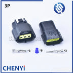 5 Sets 3 Pin Female Or Male Auto Waterproof Wire Connector Plug Car Sealed Truck Socket 174359-2 174357-2 For 1JZ-GTE 2JZ-GTE
