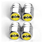 4Pcs Tire Valve Stem Caps, Universal Car Wheel Air Valve Dust Proof Covers for Cars, Trucks, SUVs, Bikes and Motorcycles Amagi