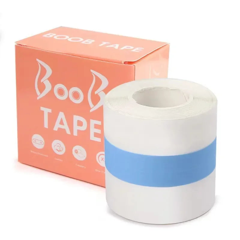 5M Women Transparent Bra Boob Sticker Breast Lifting Tape for Nipple Body Booby Tape Chest Breast Adhesive Push Up Sticky Amagi