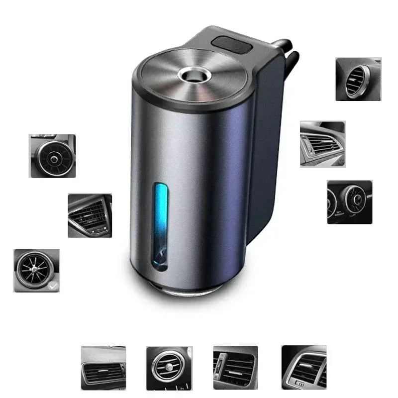 Smart Car Fragrance Diffuser Automobile Aromatherapy Air Freshener Interior Deodorizer Light Scent Start Stop Aromatherapy Amagi