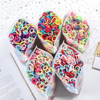 100/300PCS Small Colorful Nylon Elastic Hairband Girls Kids Ponytail Hold Hair Tie Rubber Bands Rope Scrunchie Hair Amagi