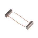 High Quality 10Pcs 5*7*19mm Copper Electric Generator Carbon Brushes Car Alternator Power Tools Car Regulator Low Copper
