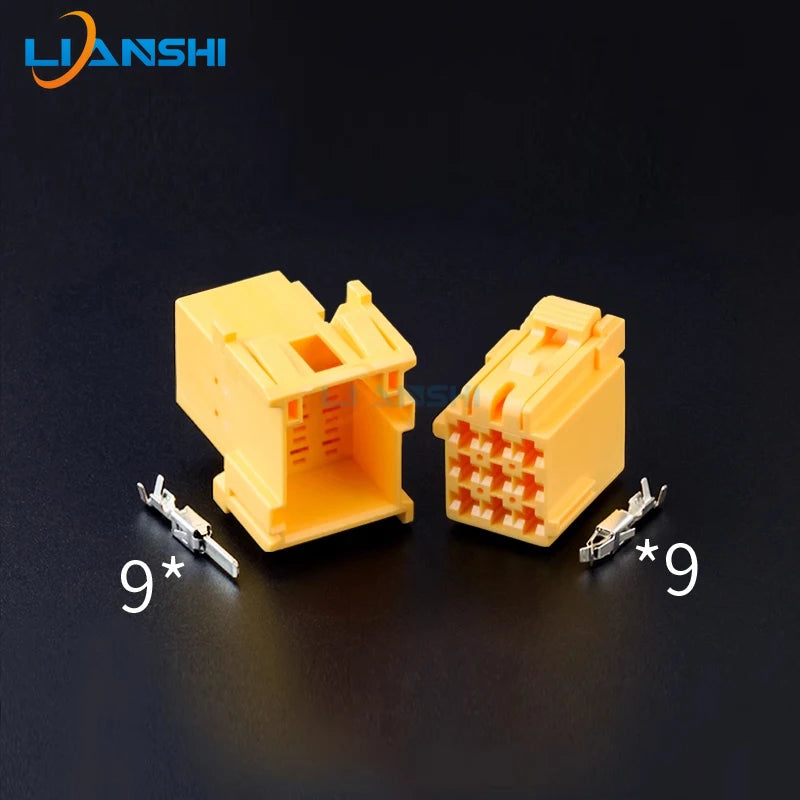 1-967626 1-967621 Car connector 9p audio amplifier harness plug for Mercedes-Benz cars