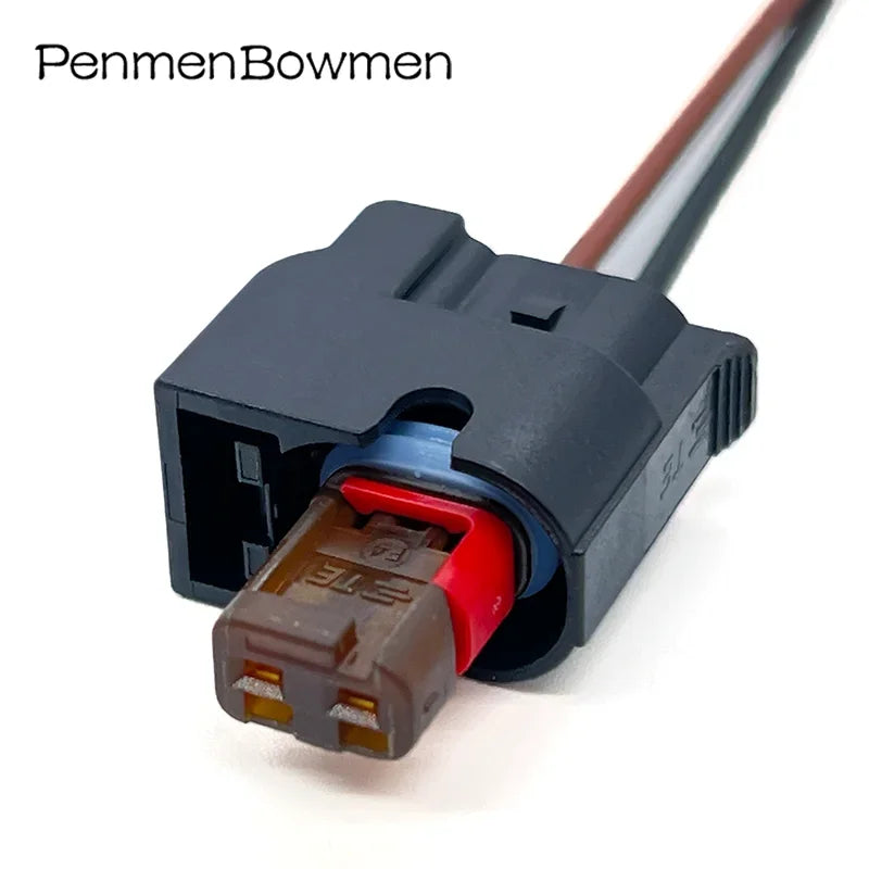 1 Set 2 Pin 2098641-6 Car Gas Fuel Ignition Coil Nozzle Electrical Connectors Female Wire Harness Plug 1000264408 20008