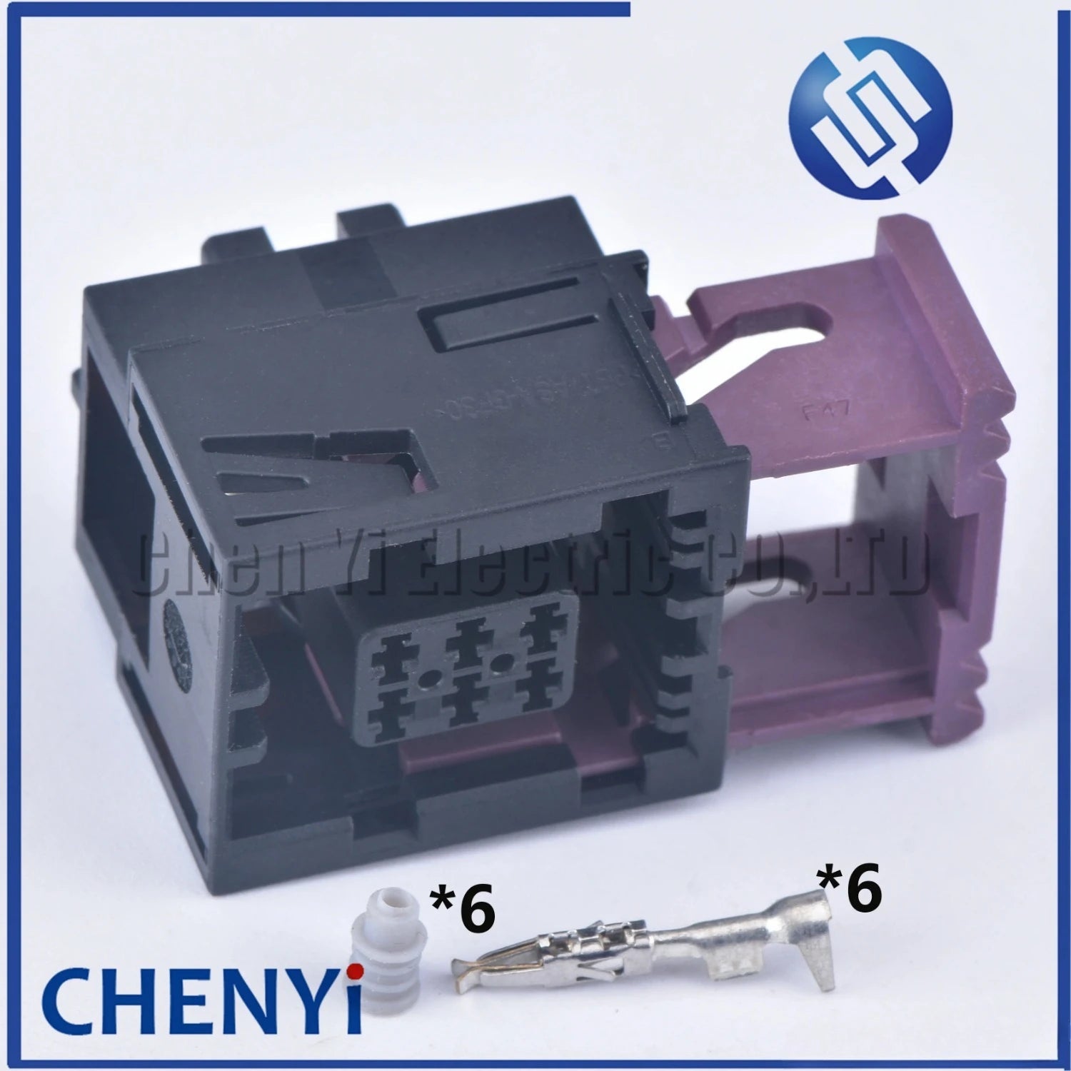 6 Pin 1.5 female Automotive waterproof Wire harness connector 6-1355683-1 for GM 6-1355679-1 1355680-1