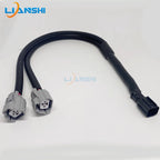 This is suitable for the Chery BYD Excelle to modify the snail-shaped horn plug with a 1-inch 2-wire harness