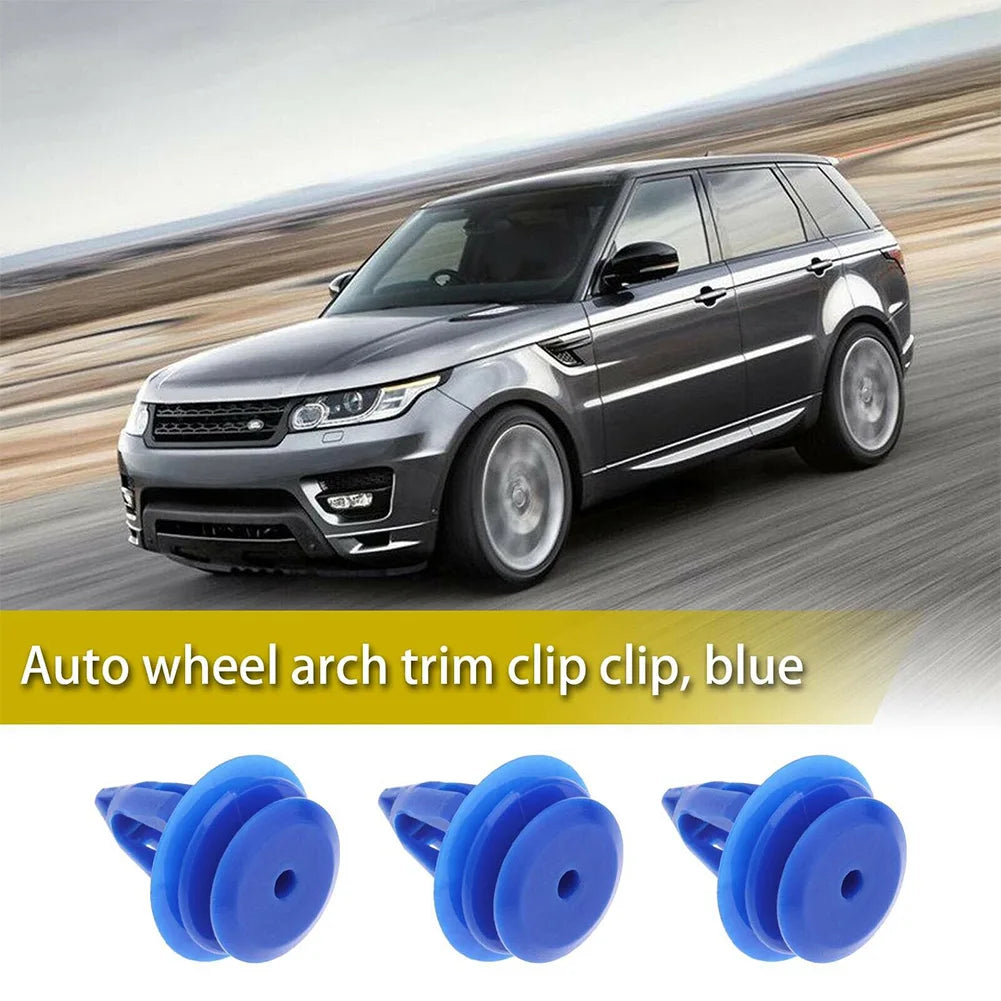 50Pcs Front Rear Wheel Arch Trim Plastic Clip For Rover Range Evoque Car Door Guard Front Rear Wheel Arch Trim Fastener Clips