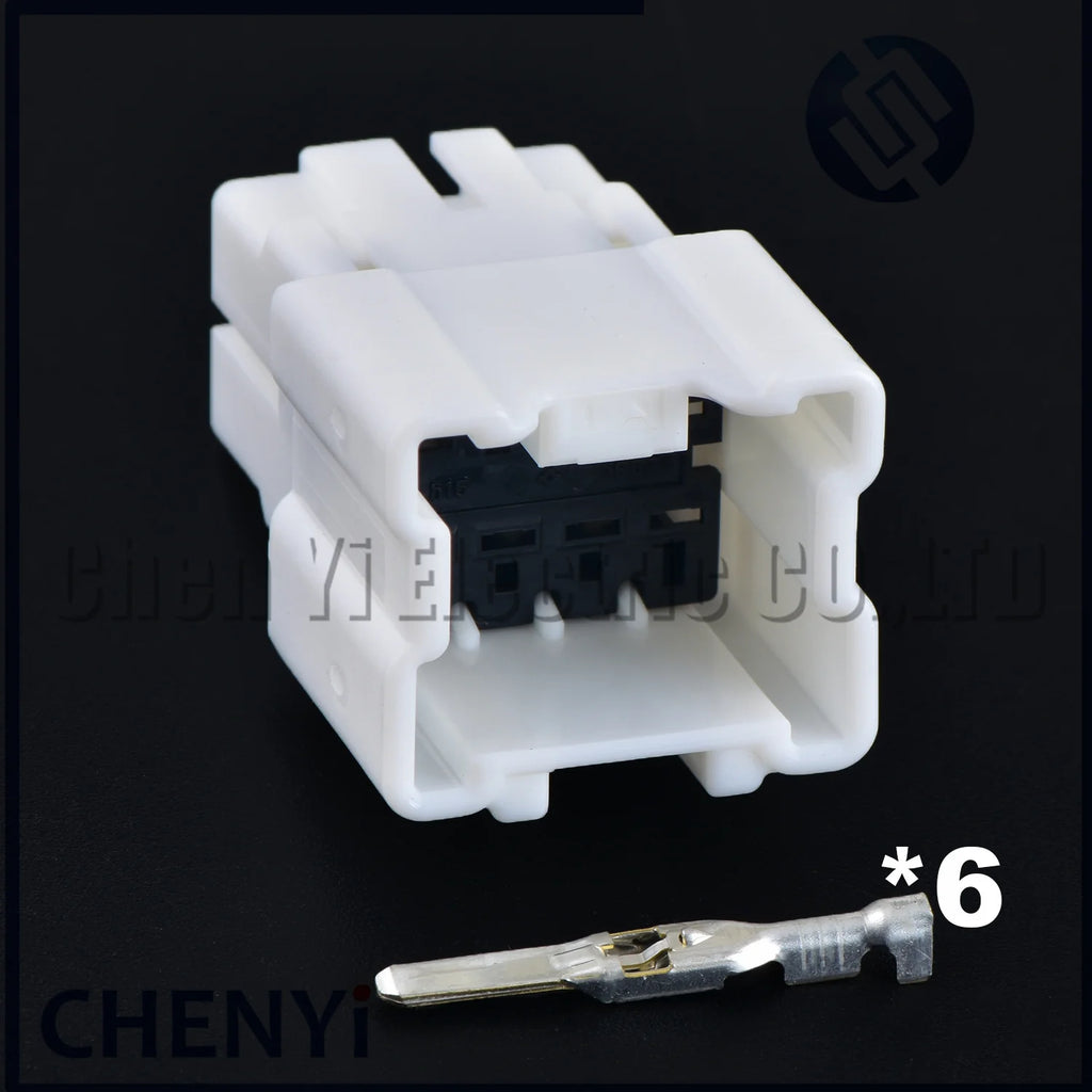 6 Pin Car Tail light width indicator turn signal brake light Plug socket 6098-6947 6098-6970 For Nissan sylphy Qashqai X-Trail
