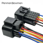 1 Set 8 Pin PB621-08020 Auto Lamp Headlight Vehicle Plug Wiring Harness Car Electronic Connector For Hyundai KIA PB625-08027