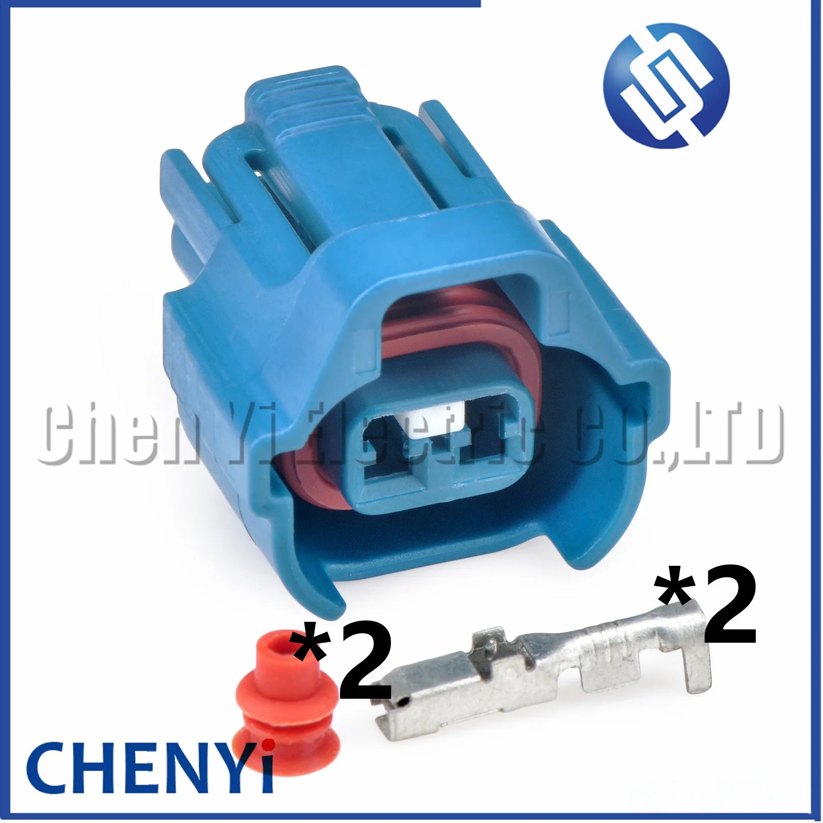 2 Pin Connector Fuel injector plug PA847-02127 15316989 6189-0670 90980-11285 For Toyota Lexus izusu Nippon Denso Naza Nissan