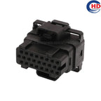 24pin auto waterproof electric plastic wire harness connector Engine wave box gearbox computer board plug 4-1437287-5/6