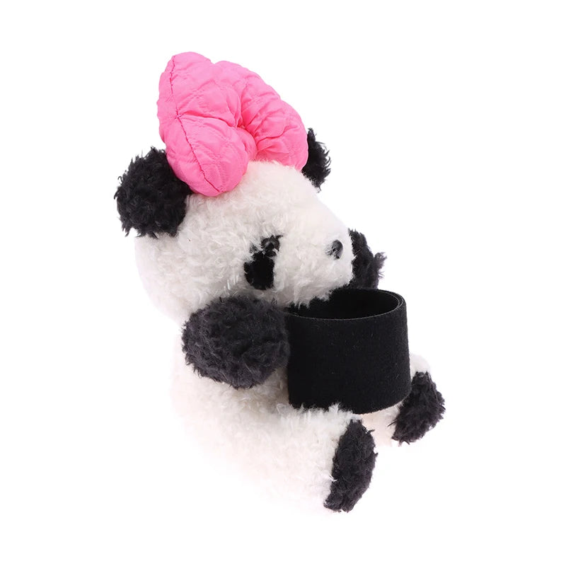 Plush Puppy Clutch Decoration Car Wiper Turn Signal Switch Decoration Cute Bowknot Dog Car Wiper Doll Interior Accessories