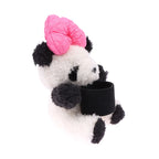 Plush Puppy Clutch Decoration Car Wiper Turn Signal Switch Decoration Cute Bowknot Dog Car Wiper Doll Interior Accessories