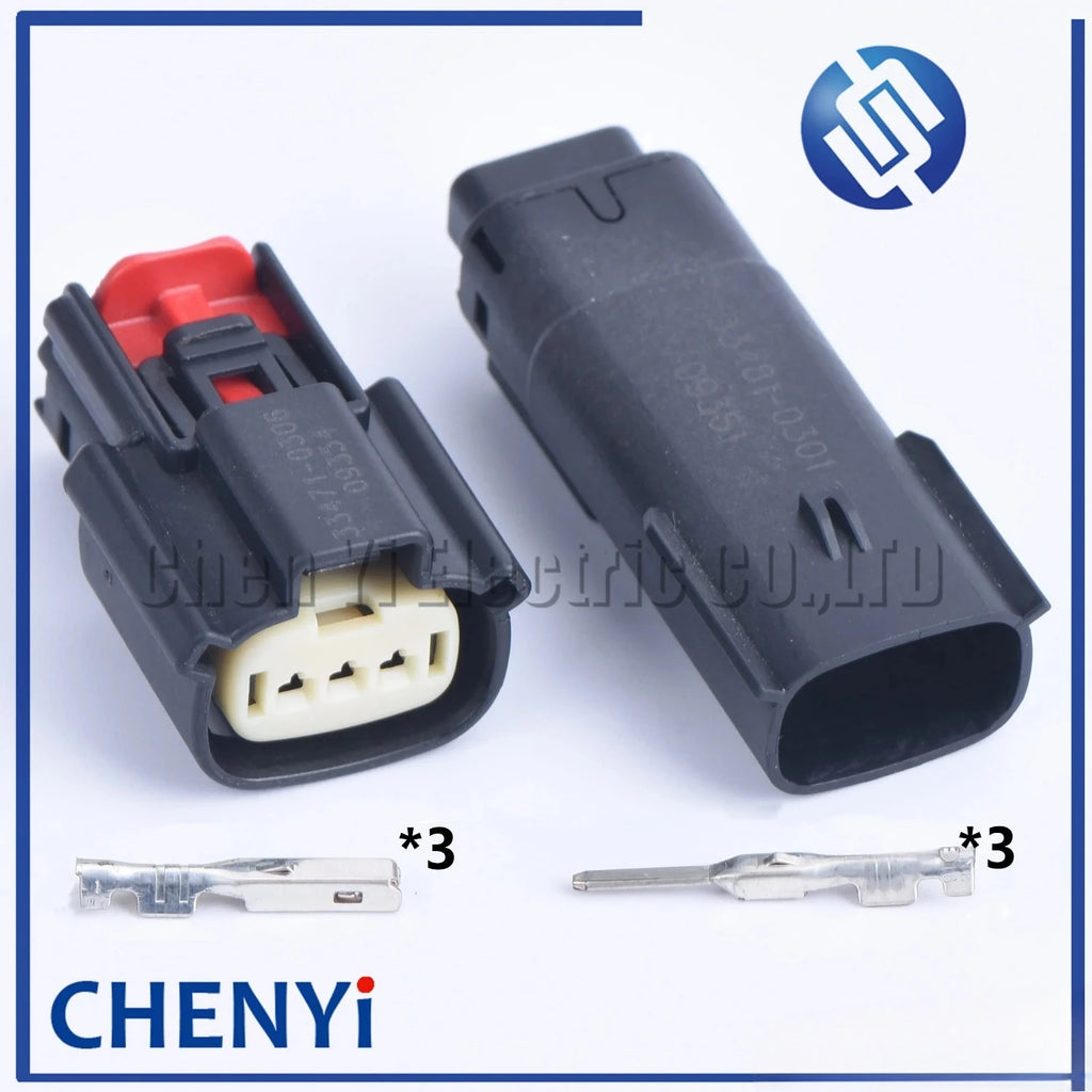 2 3 4 6 8 12 16 20 Pin Car Waterproof Connector Tail Lamp Headlight Light Socket Plug 33471-0301 For Ford BUICK Chevy cadillac