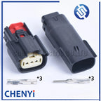 2 3 4 6 8 12 16 20 Pin Car Waterproof Connector Tail Lamp Headlight Light Socket Plug 33471-0301 For Ford BUICK Chevy cadillac