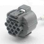 10 PIN Auto DC Connector Waterproof 2mm Series Male Female Connector Wiring Harness 6181-0076 6189-0135