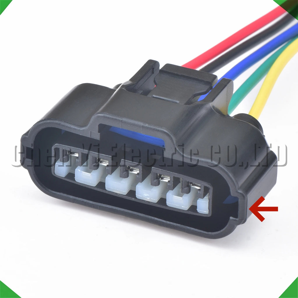 5 Pin Auto igniter connector pedal Air Flow Meter Wire harness plug 7283-1056-30 90980-...