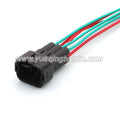 AMP 6Pin Connector Waterproof 2.2mm Male Female Connector Automotive Wiring Harness Cable Socket for Toyota 6189-6171 6180-6181