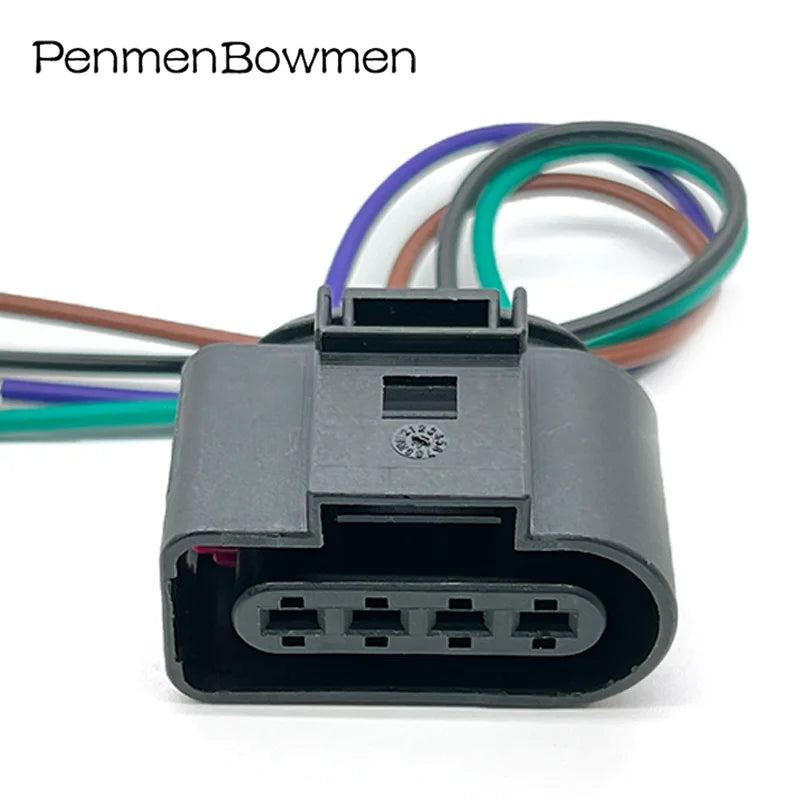 1 Set 4 Pin Auto Engine Ignition Coil Waterproof Electrical Cable Connectors Female Wire Harness Plug 8K0973724