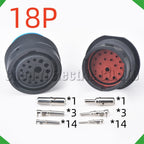 18 Pin Automotive Connectors Wire harness Plug HDP26-24-18SE HDP24-24-18PE