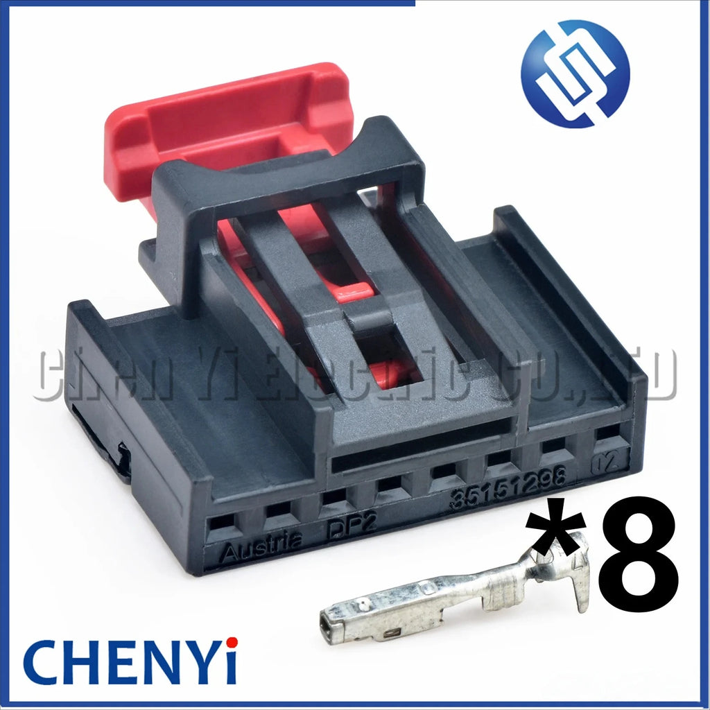 8 Pin Automotive connector Wire harness plug 5WA972718 35151298 5WA 972 718