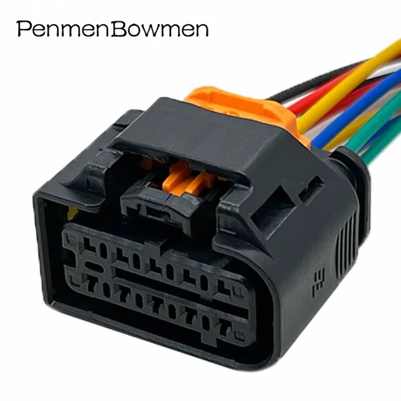 1 Set 10 Pin 1.2mm Auto Waterproof Headlight Electrical Cable Connectors Plug Wire Harness For Peugeot 301 Special 1801600-1