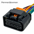 1 Set 10 Pin 1.2mm Auto Waterproof Headlight Electrical Cable Connectors Plug Wire Harness For Peugeot 301 Special 1801600-1
